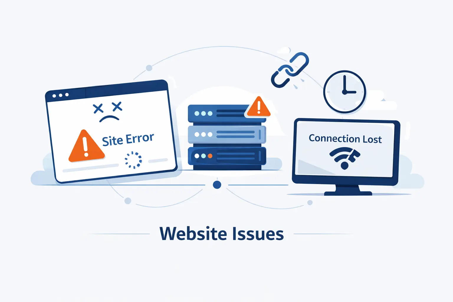 When the Problem Is on the Website Side
