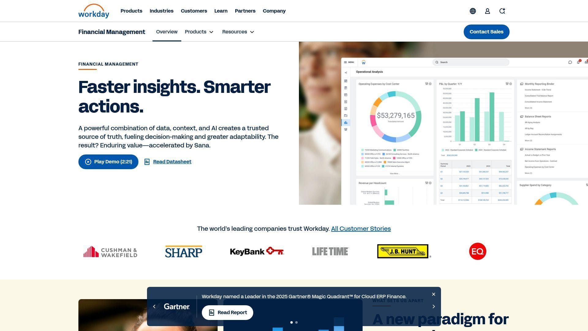 4. Workday Financial Management