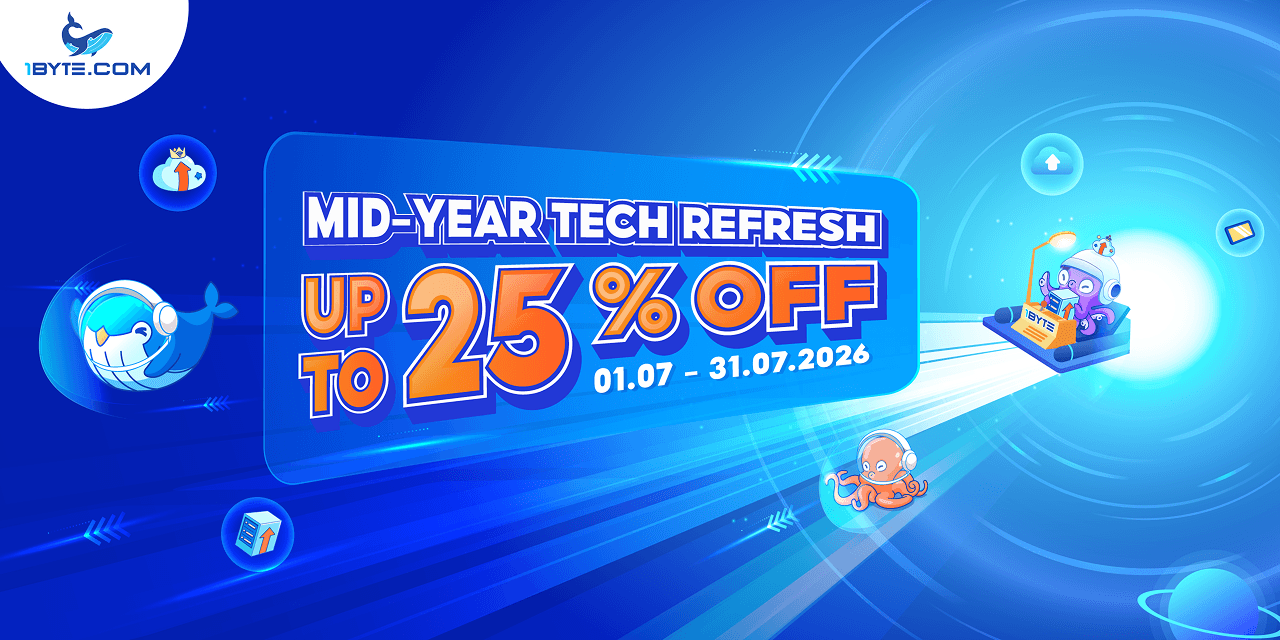 Mid-Year Tech Refresh: Up to 25% Off at 1Byte