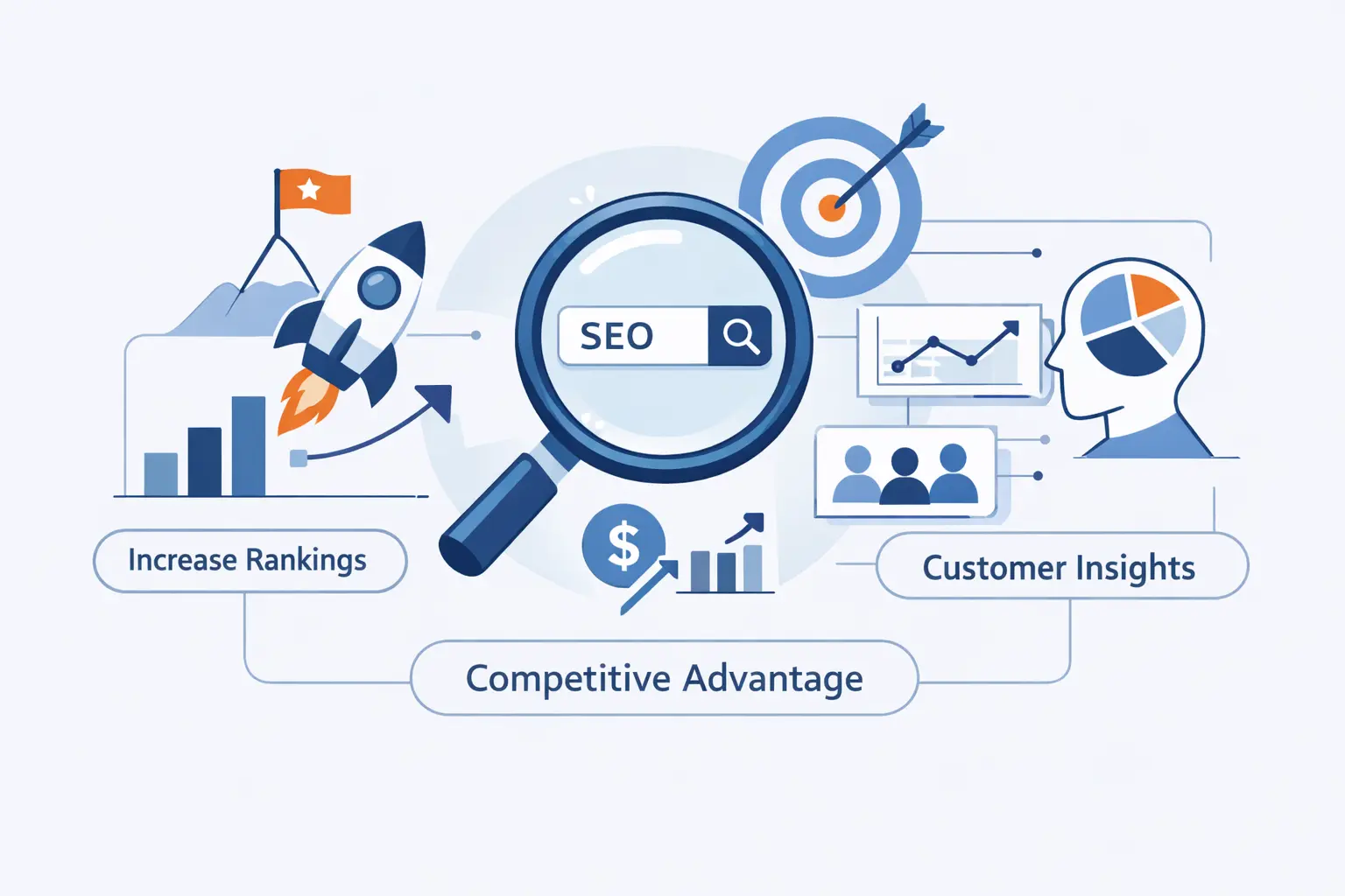 Benefits of SEO for Competitive Advantage and Customer Insights
