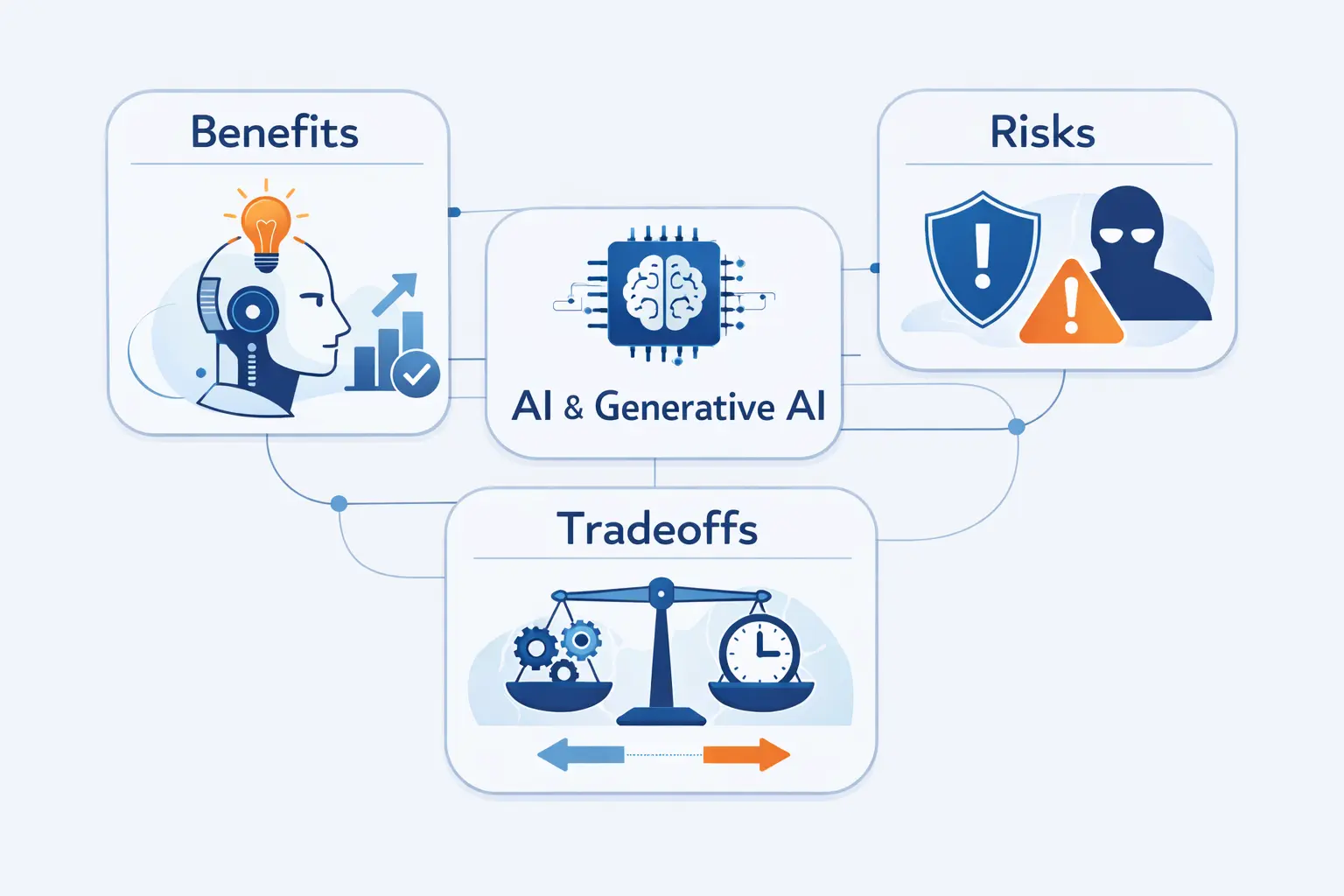 Benefits, Risks, and Tradeoffs of AI and Generative AI
