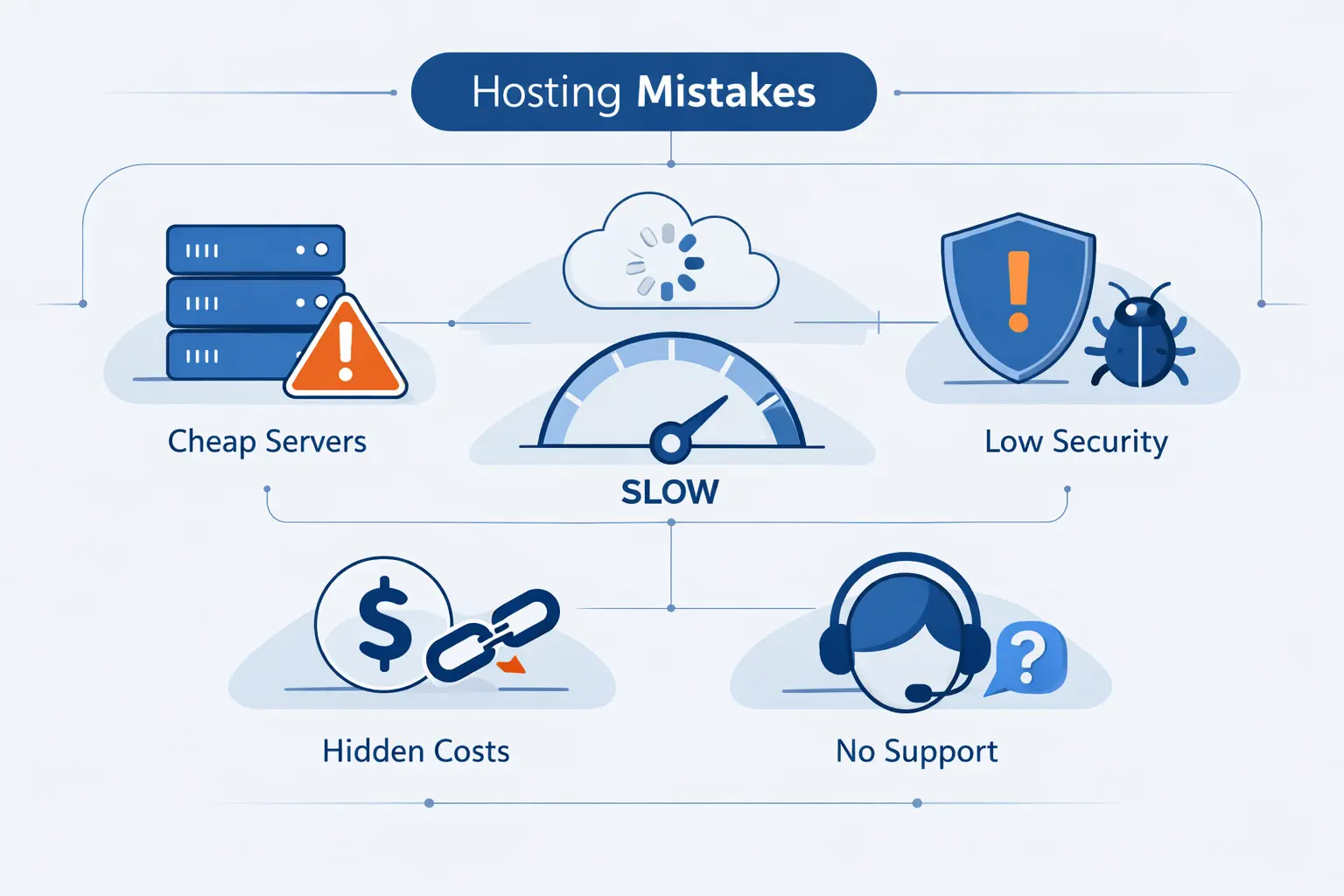 Common Mistakes to Avoid When Choosing the Cheapest Way to Host a Website