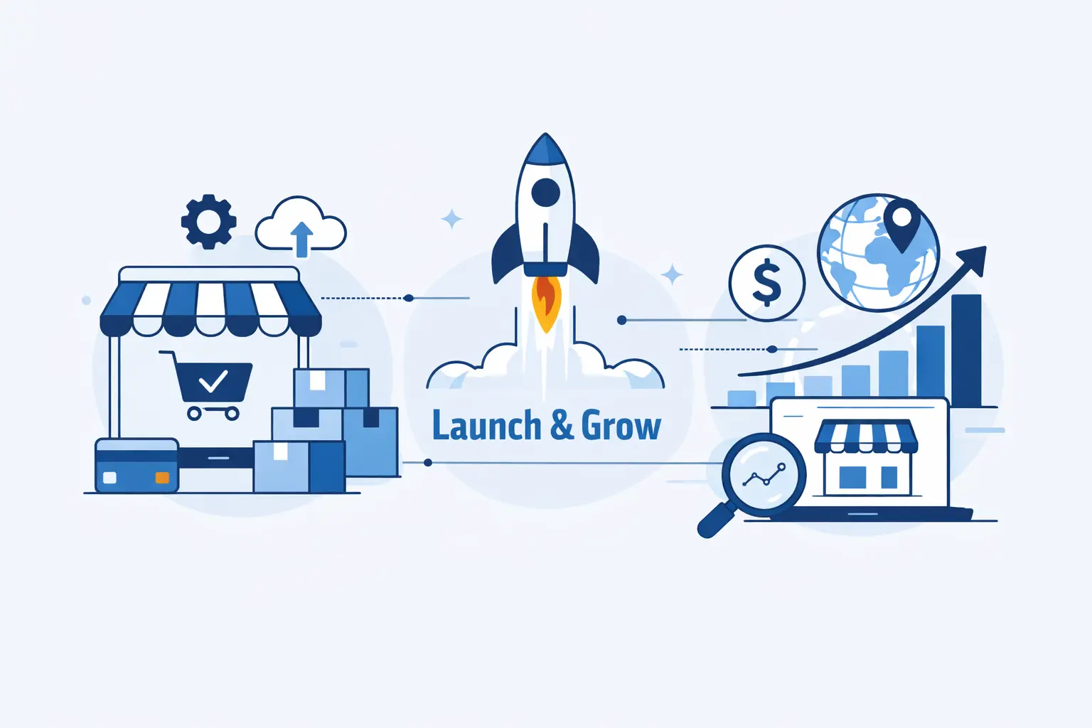 How 1Byte Helps Ecommerce Businesses Launch and Scale
