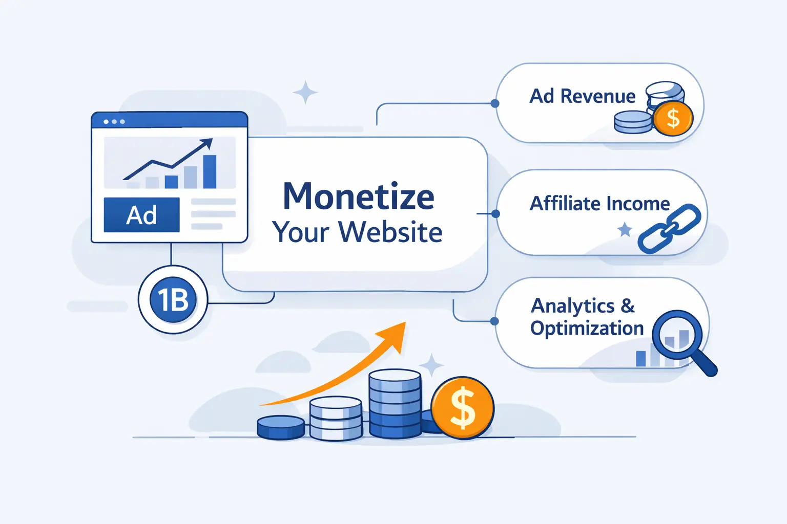 How 1Byte Supports Website Monetization Growth