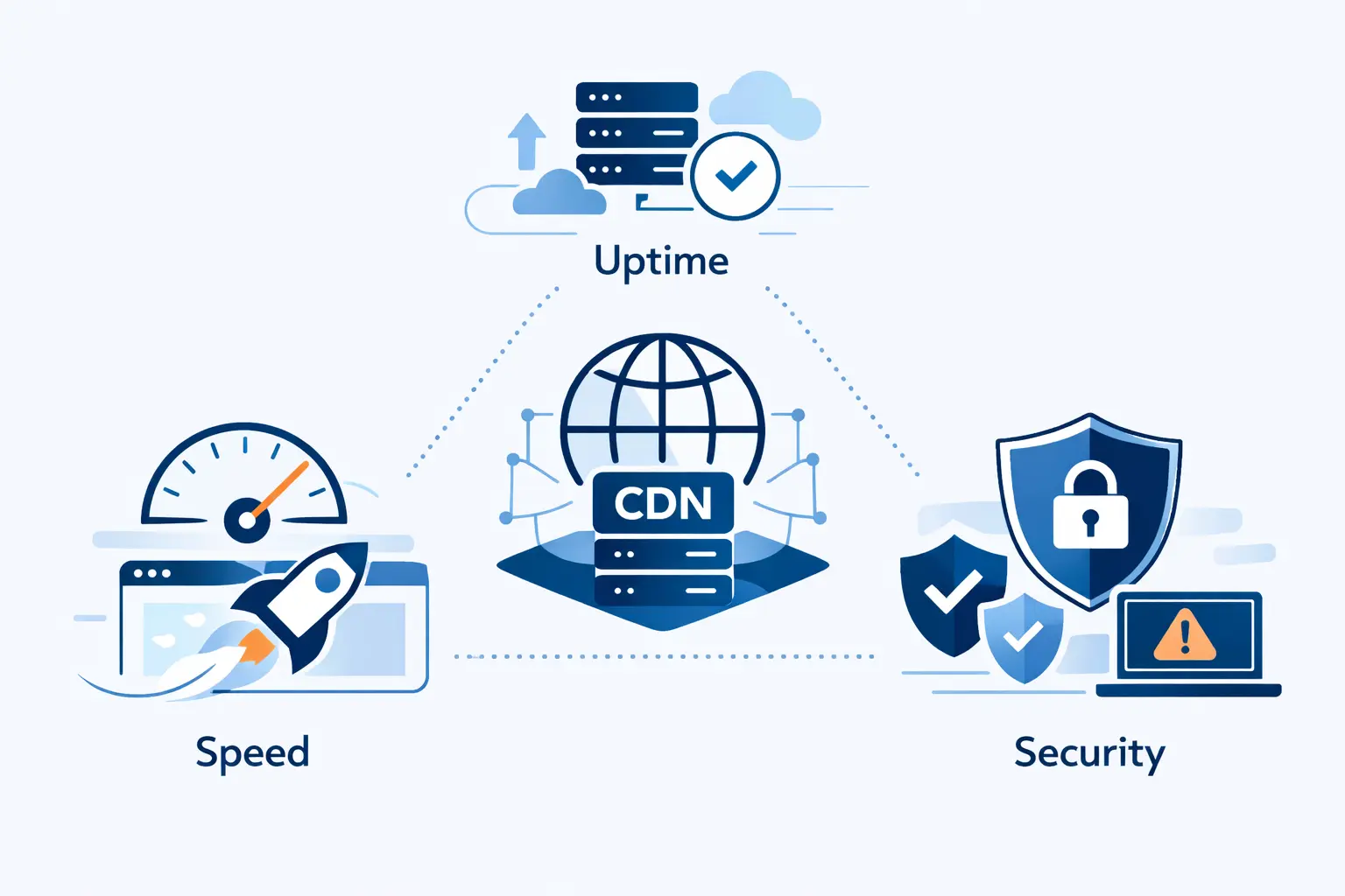How CDN Affects SEO Via Speed, Uptime, and Security