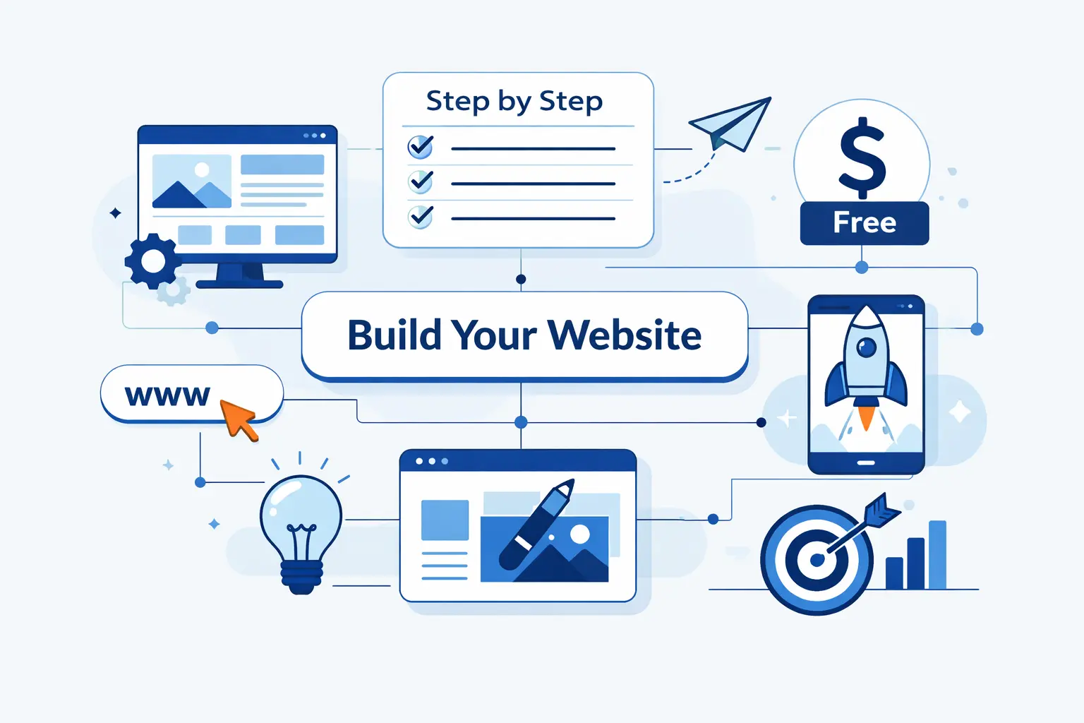How to Create a Website for Business for Free Step by Step