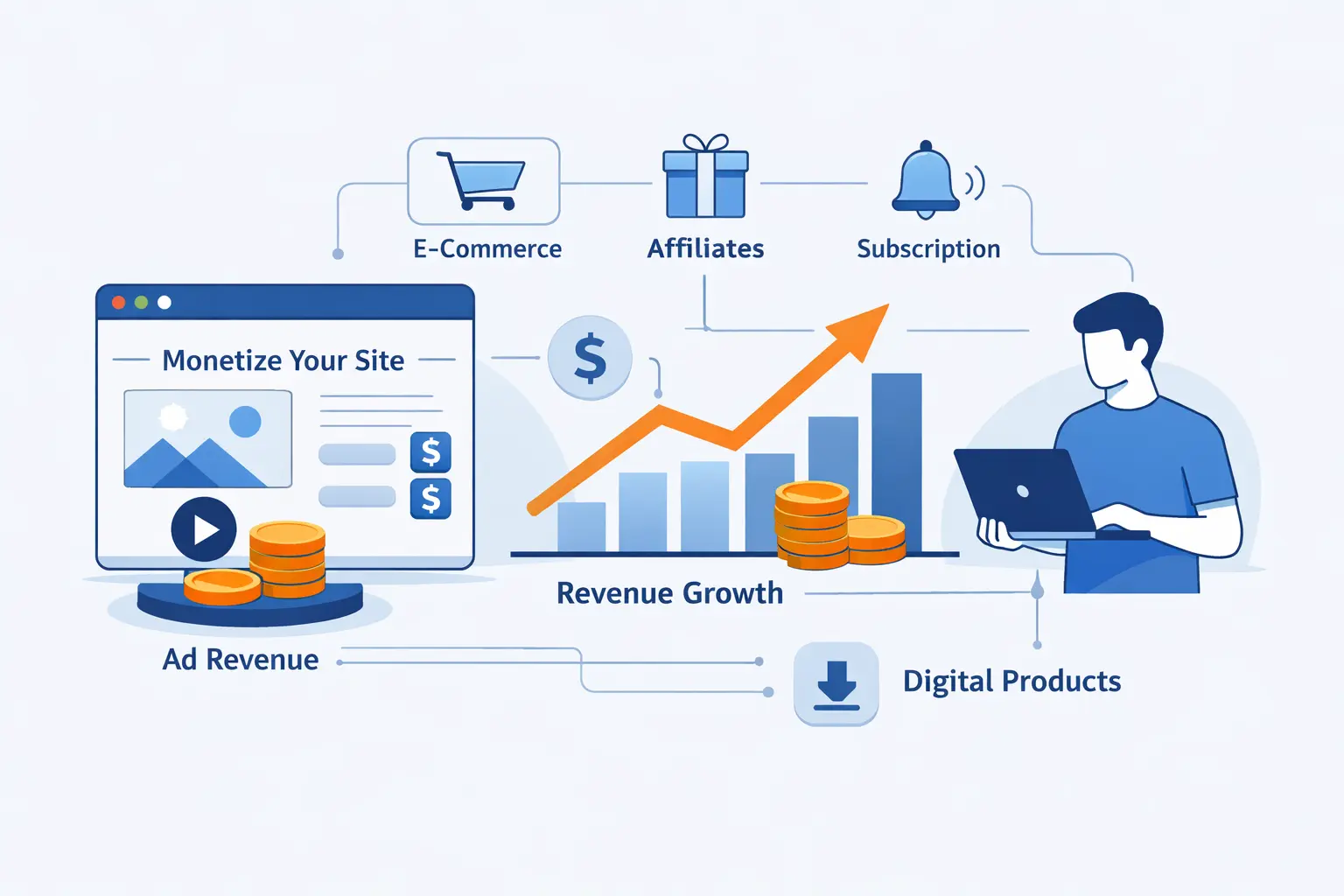 How to Monetize a Website for Sustainable Revenue Growth