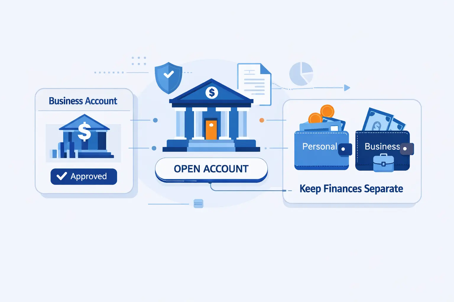 Open a Business Bank Account and Separate Your Finances