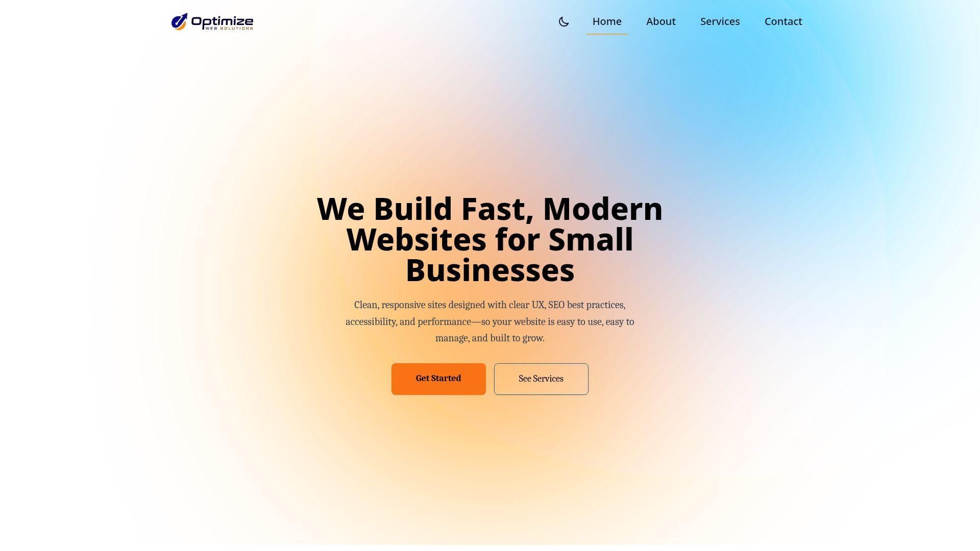 3. Optimize Web Solutions