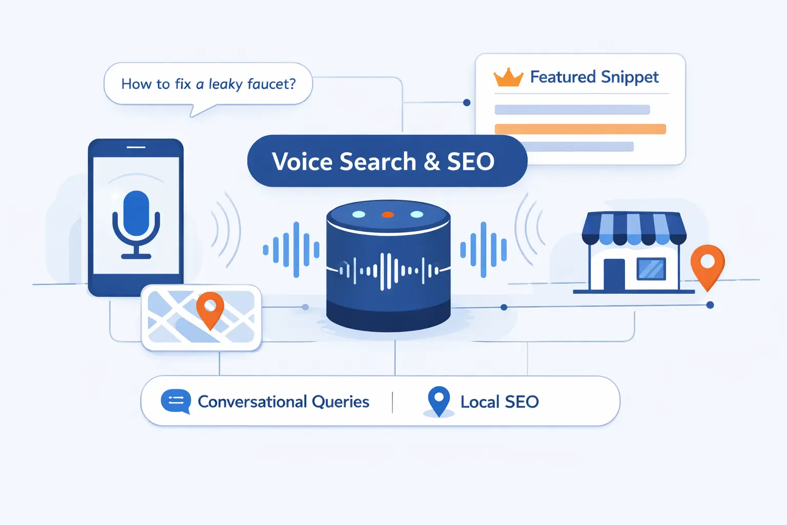 SEO for Voice Search: A Practical Guide to Conversational Queries, Featured Snippets, and Local SEO