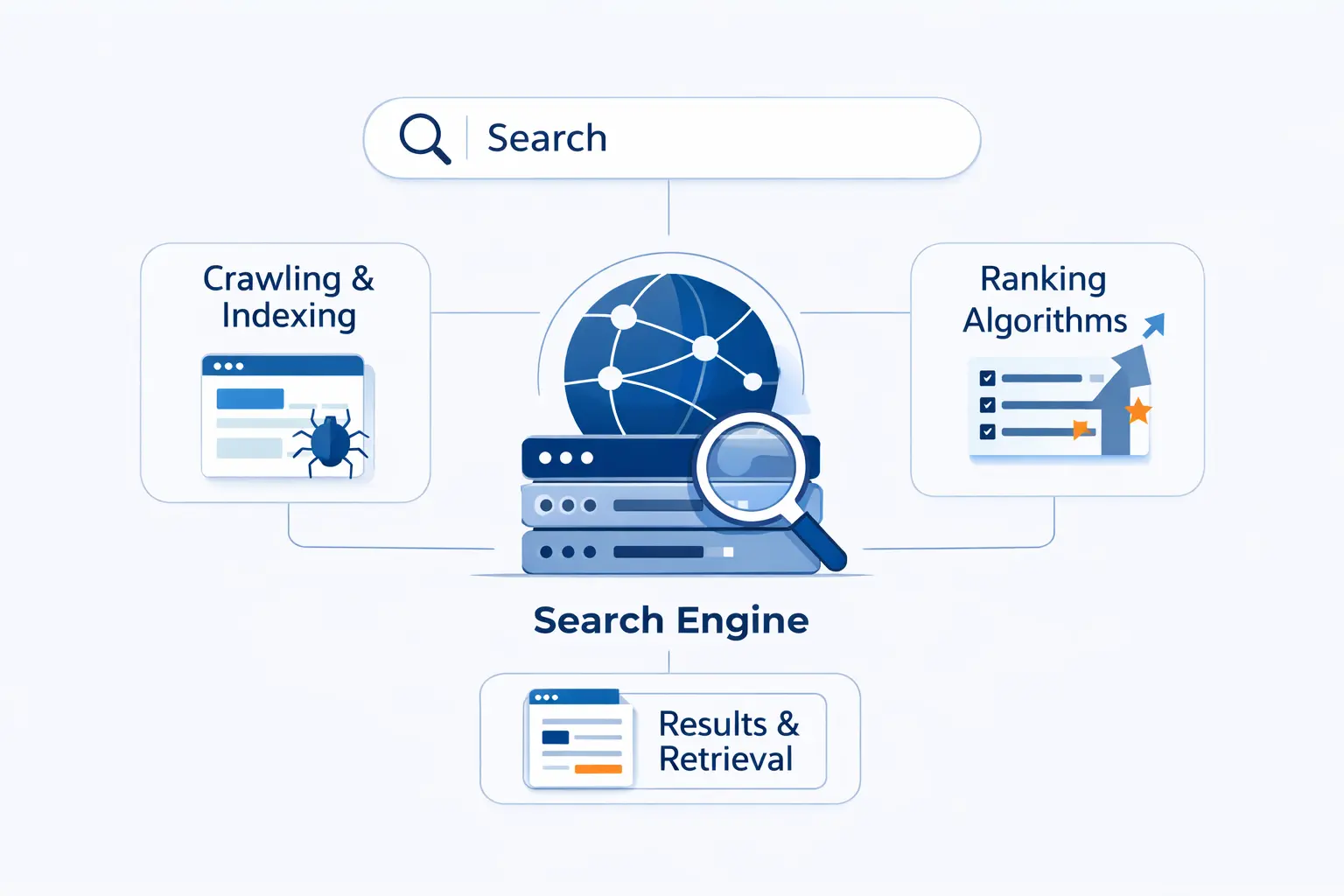 What a Search Engine Is and Its Core Components