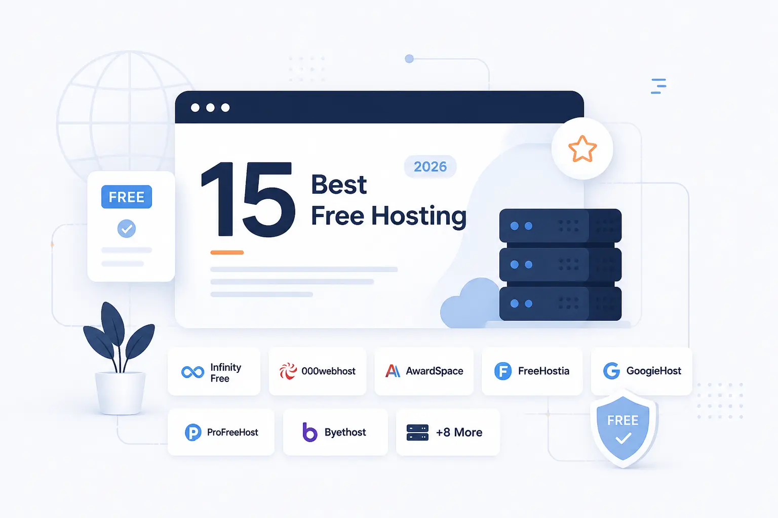 15 Best Free Website Hosting Options in 2026