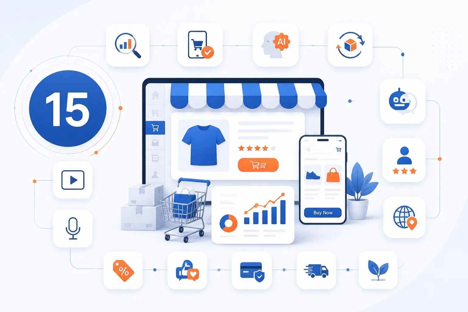 15 Ecommerce Trends Shaping Smarter Online Sales