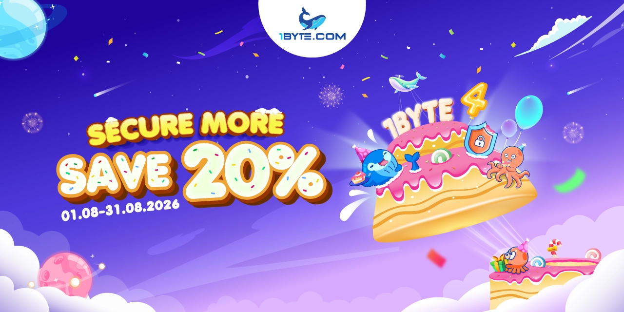 SSL Deals Up to 20% Off at 1Byte