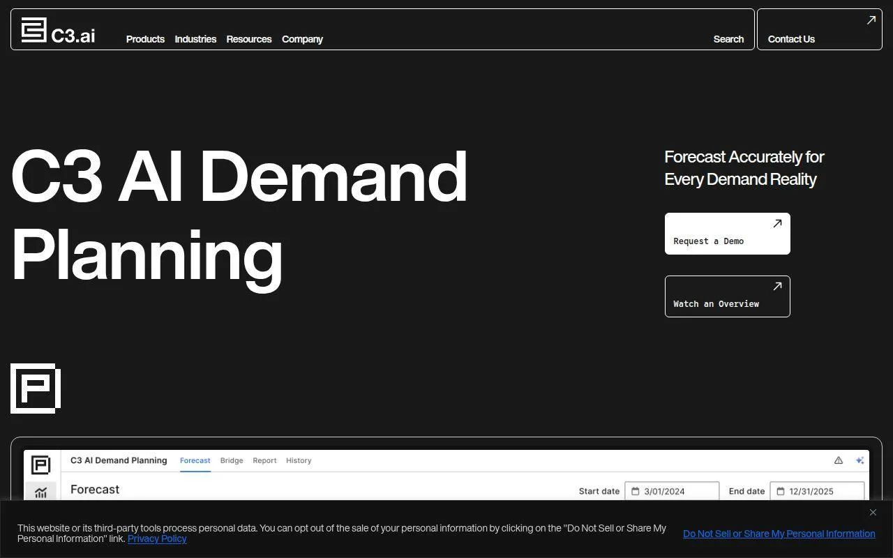 8. C3 AI Demand Planning