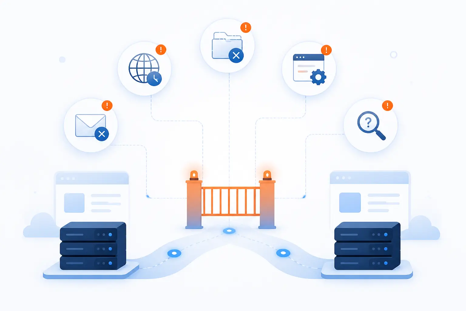 Common Problems During a Transfer Web Hosting Project