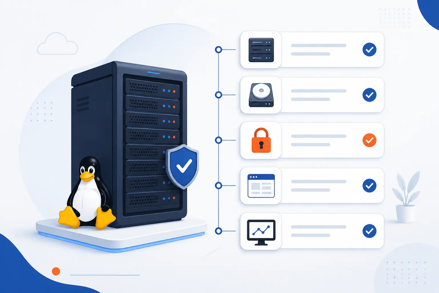 Linux Dedicated Server Setup and Hardening Checklist
