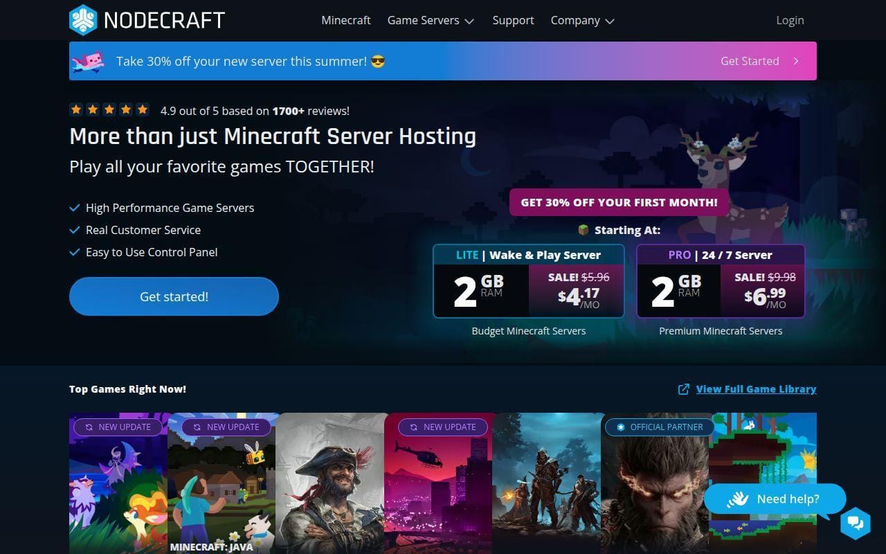 7. Nodecraft