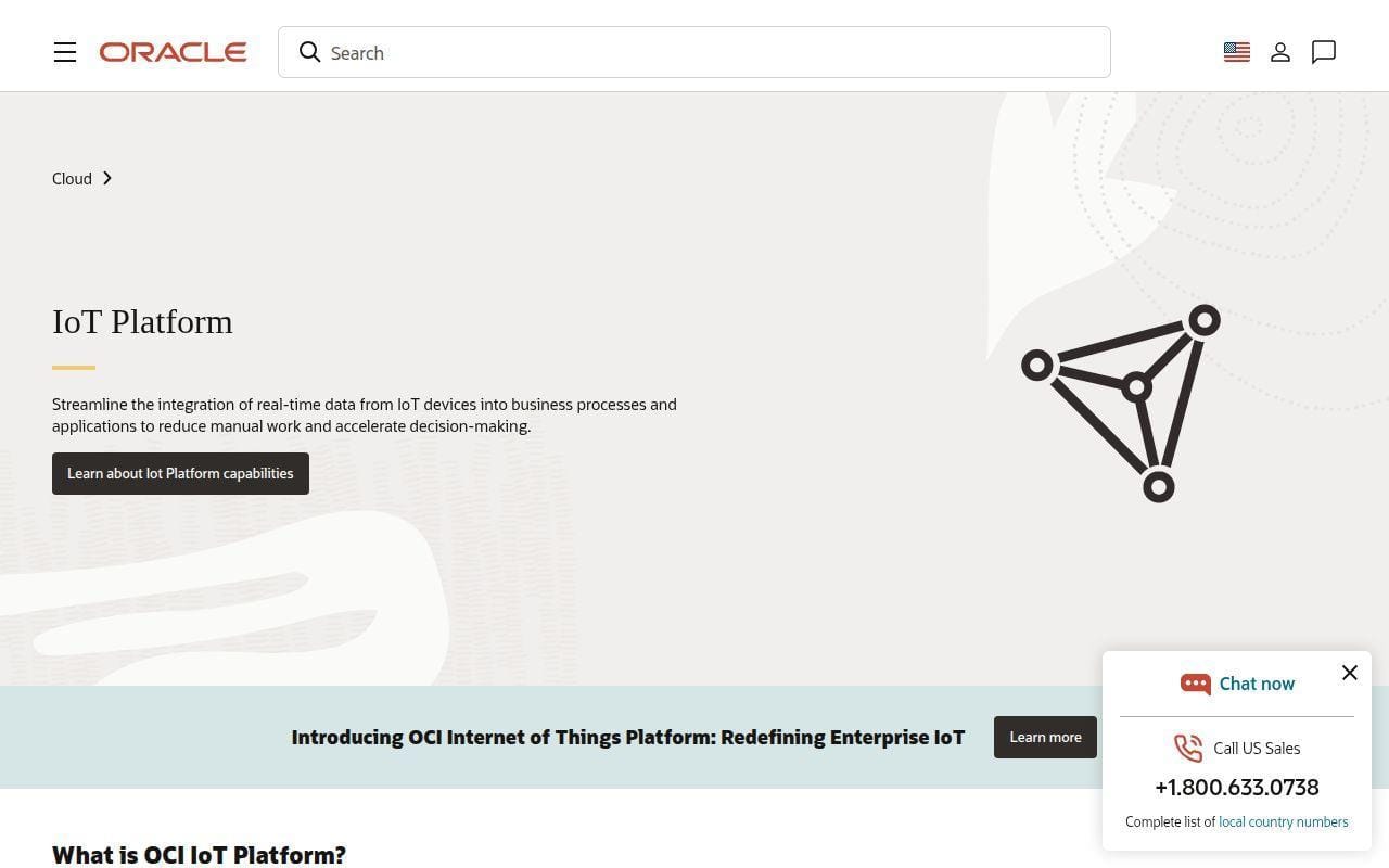 7. OCI IoT Platform