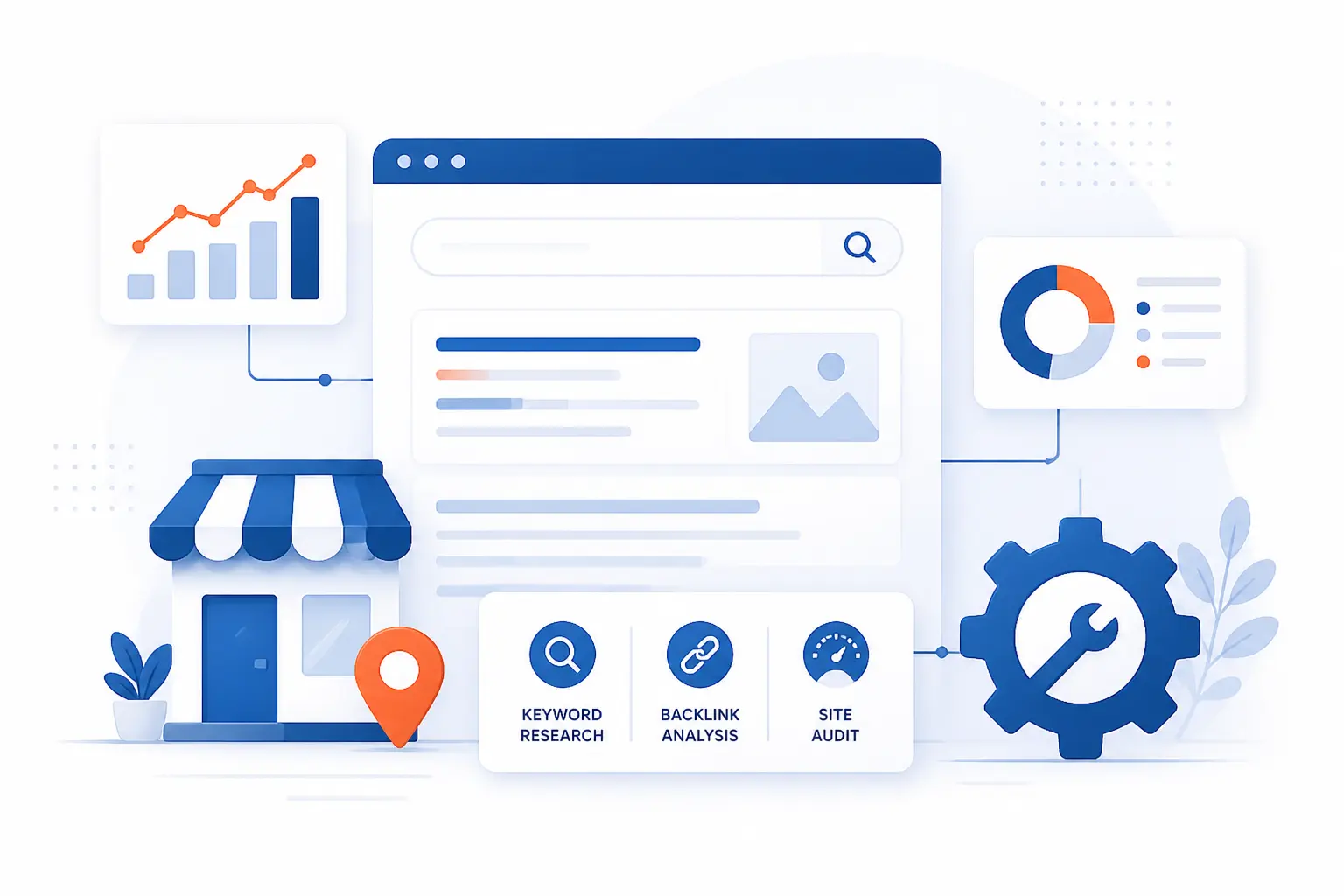 Search Engine Optimization for Small Business Tools