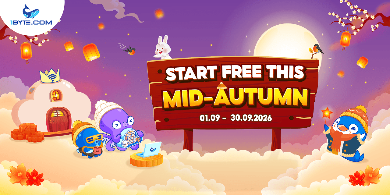 Start Free This Mid-Autumn: 30 Days for Cloud Server & Hosting