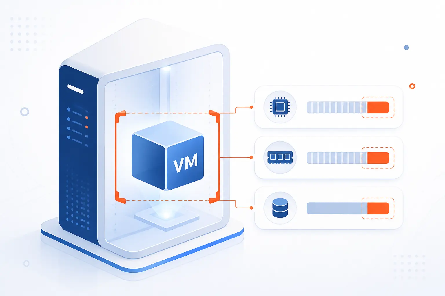 A Virtual Dedicated Server Is a Virtual Machine With Reserved CPU, RAM, and Storage