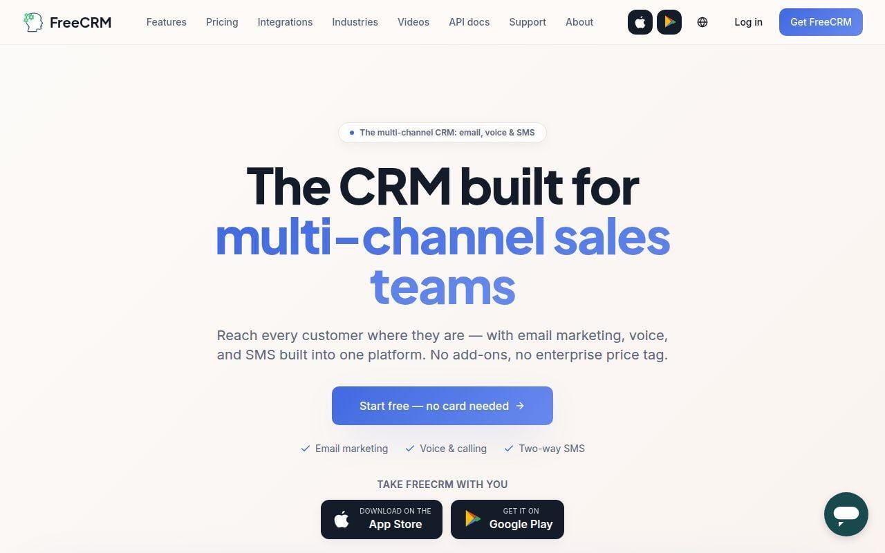 10. FreeCRM