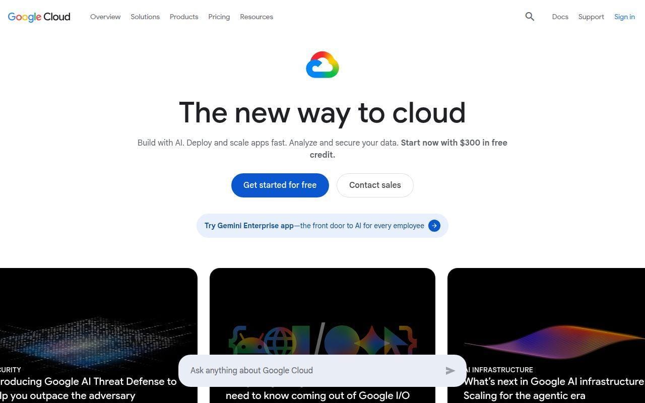 1. Google Cloud