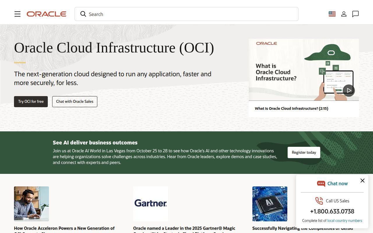 12. Oracle Cloud Infrastructure