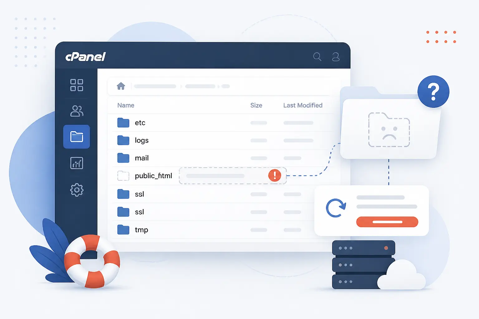 Public_Html Folder Missing in cPanel Recovery Guide