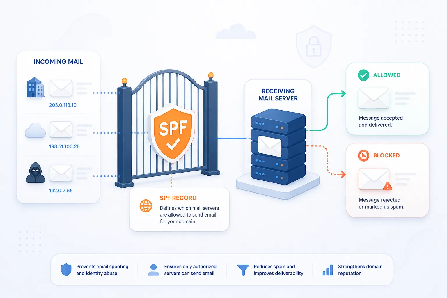 What Is SPF Record Used for in Email Security