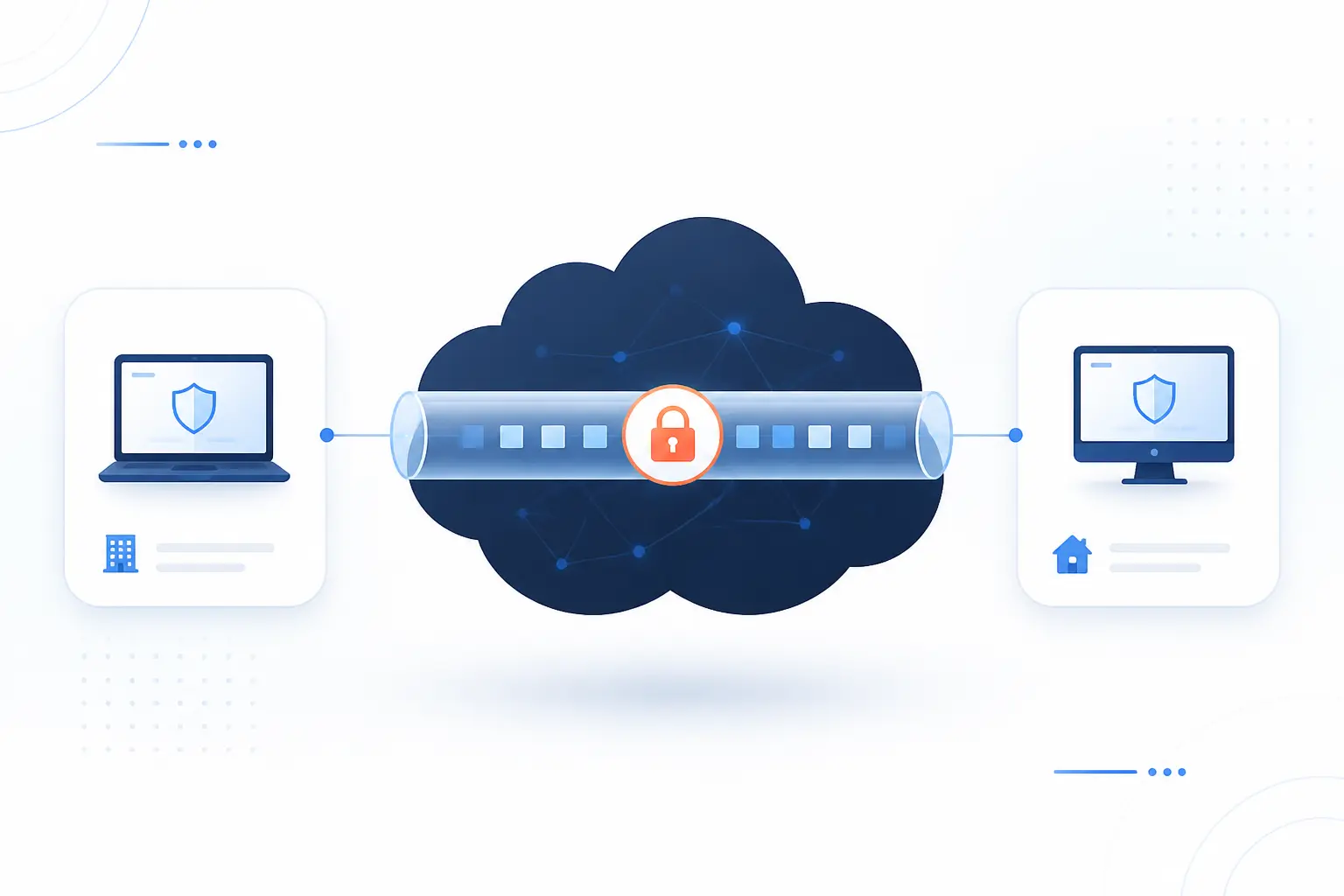 An IPsec VPN Is a Secure, Encrypted IP Tunnel