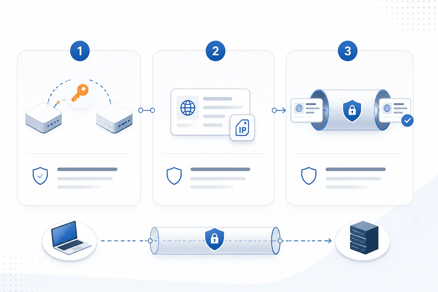 How IPsec Protects Traffic Step by Step