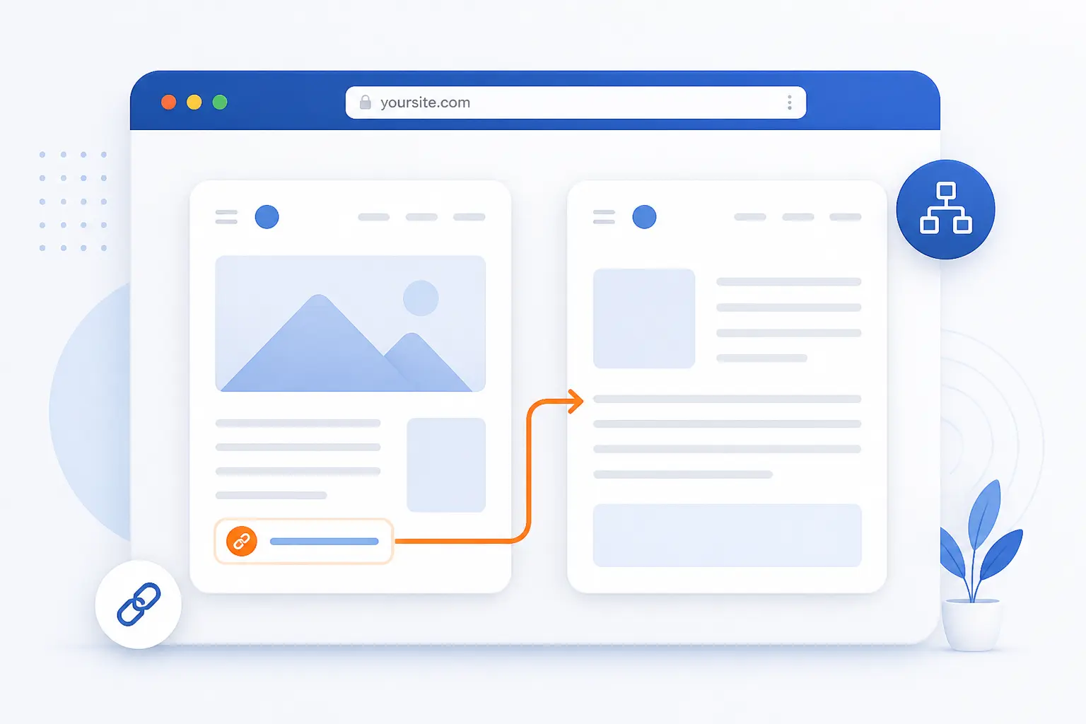 Internal Linking Connects Pages on the Same Website