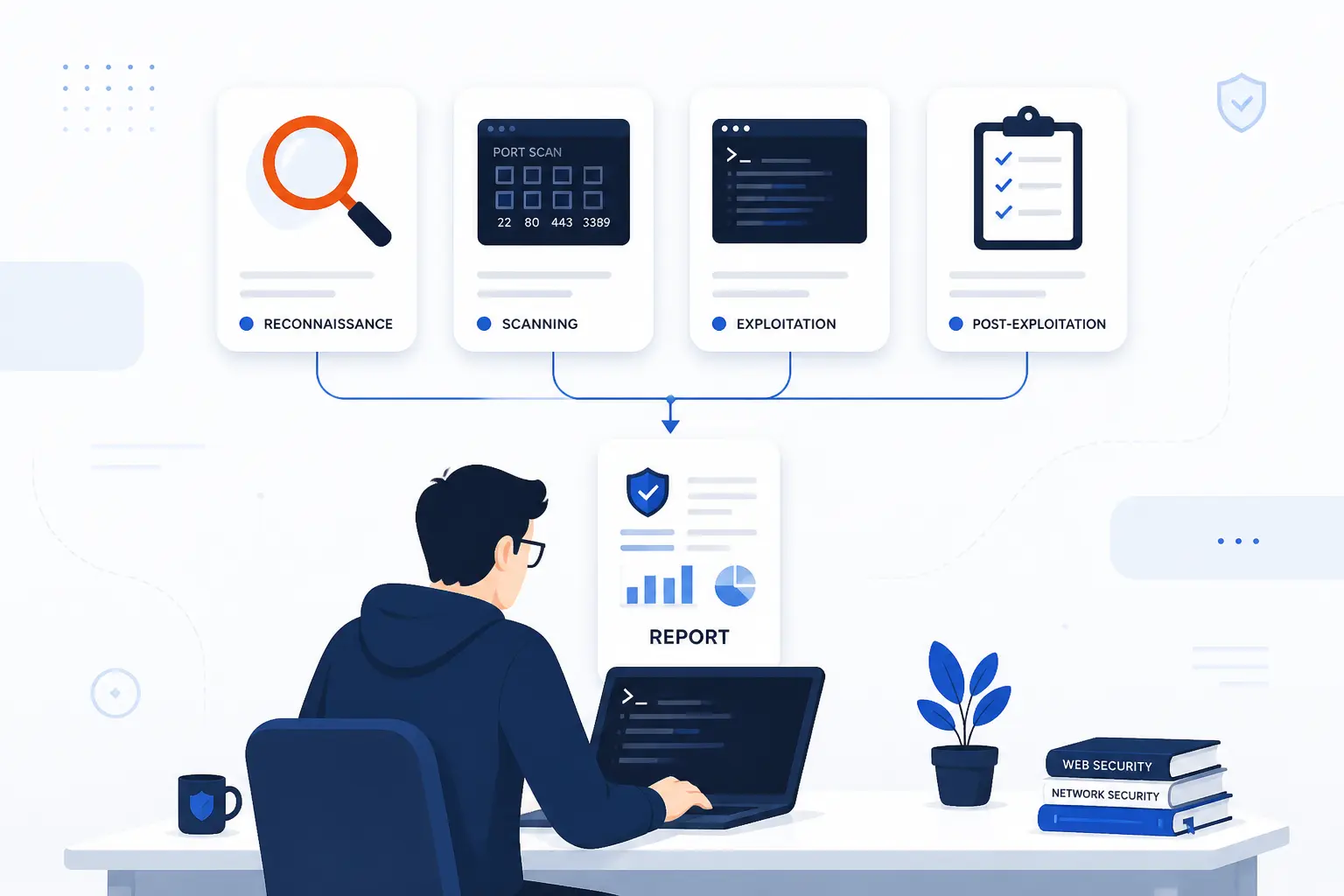 Tools That Support Each Stage of a Pen Test