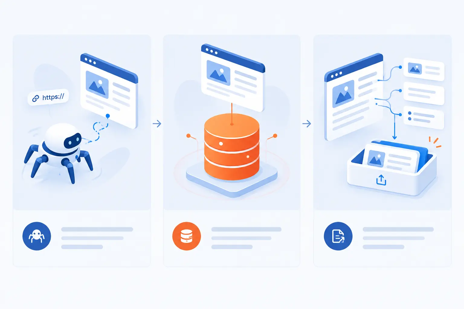 Crawling vs Indexing vs Scraping