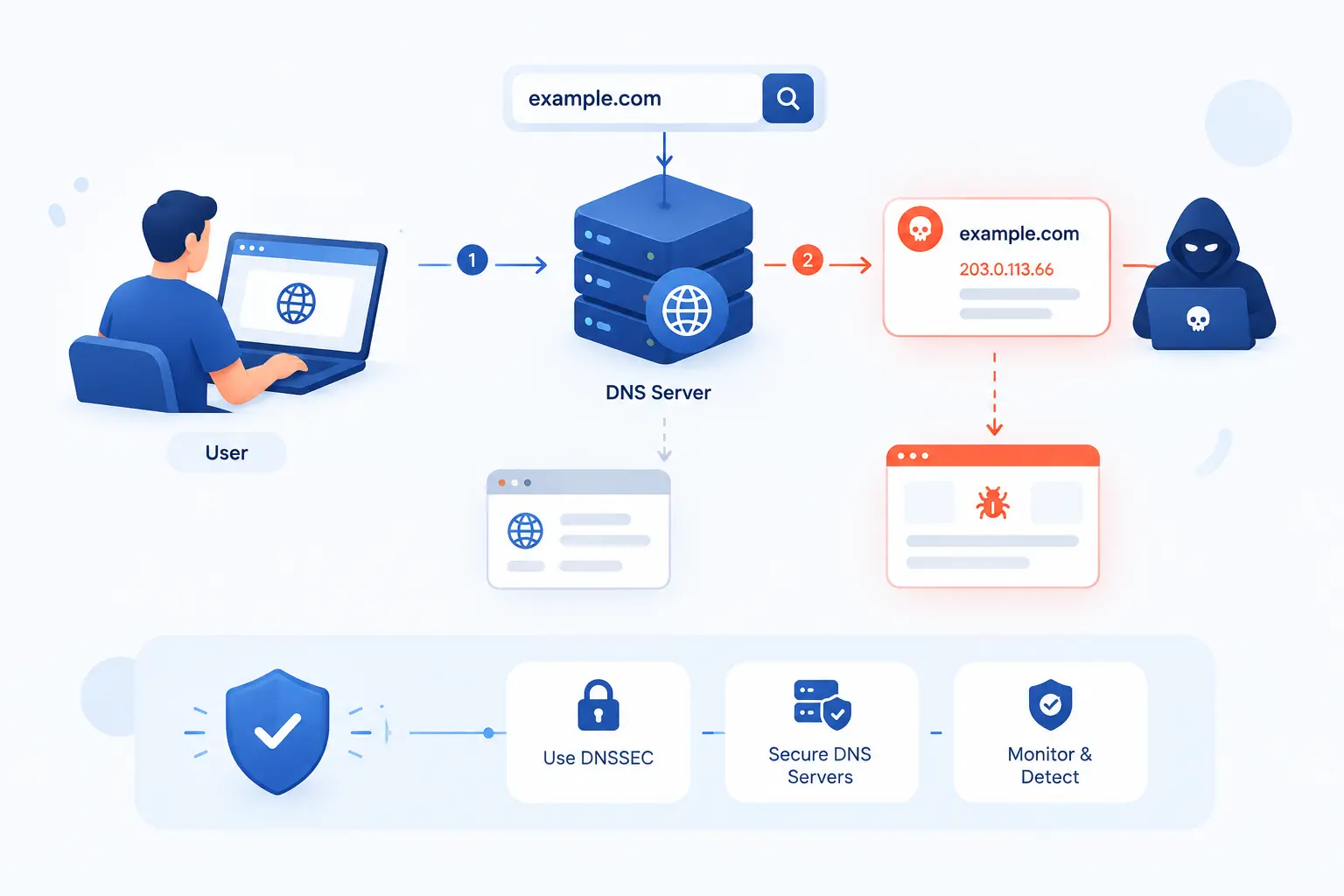 What Is DNS Poisoning? How It Works and Prevention
